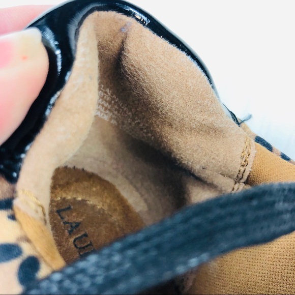 🚨HP!! leopard print Laura Ashley shoes NWOT - Picture 6 of 6